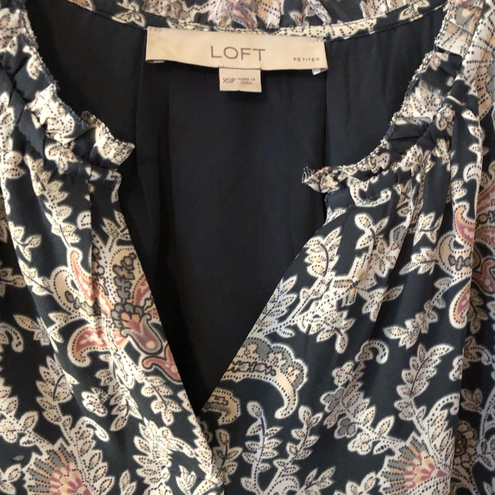 Print long sleeve dress - Picture 2 of 3
